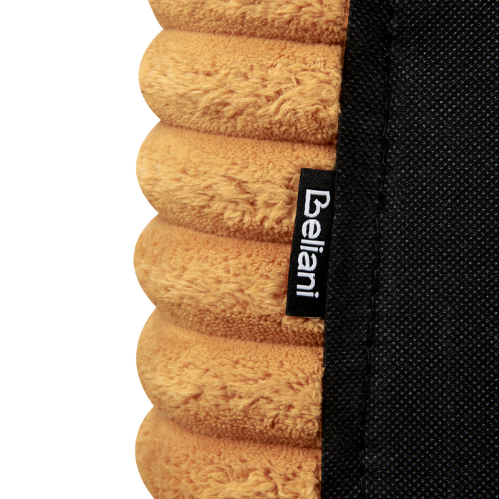 Beliani - FLAYAT - Tweepersoonsbed - Oranje - 180 x 200 cm - Corduroy