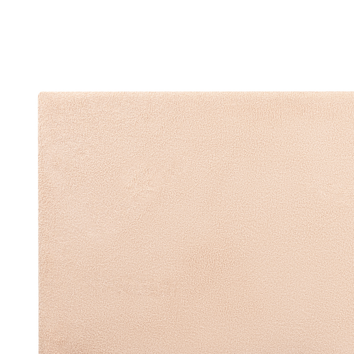 Beliani - ALBI - Tweepersoonsbed - Beige - 180 x 200 cm - Bouclé