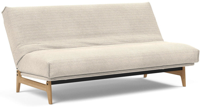 Innovation Aslak Ivory Corduroy Slaapbank 140 cm
