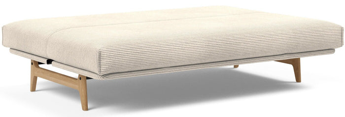 Innovation Aslak Ivory Corduroy Slaapbank 140 cm