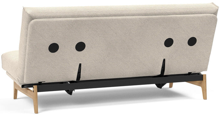 Innovation Aslak Ivory Corduroy Slaapbank 140 cm