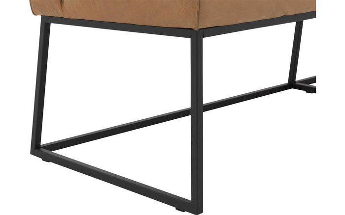 Goossens Excellent Eetkamerbank Tom, 244 cm breed