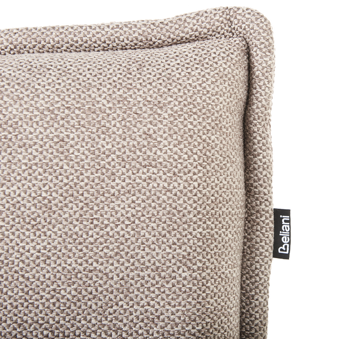 Beliani - LESTRE - Tweepersoonsbed - Taupe - 160 x 200 cm - Linnen