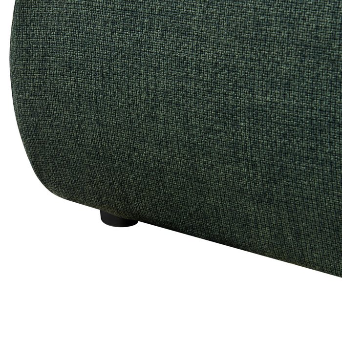 Beliani-VINAY-Tweepersoonsbed-Donkergroen-160 x 200 cm-Polyester