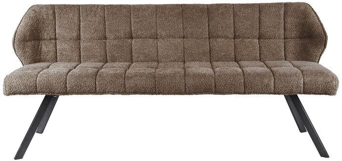 Davidi Design Raster Taupe Bouclé Eetkamerbank 180 cm