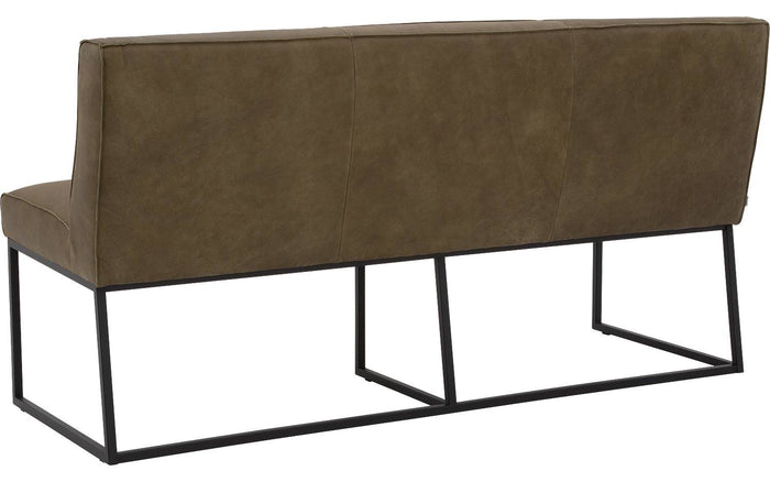 Goossens Excellent Eetkamerbank Tom, 172 cm breed