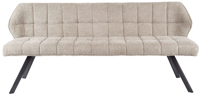 Davidi Design Raster Zand Bouclé Eetkamerbank 180 cm