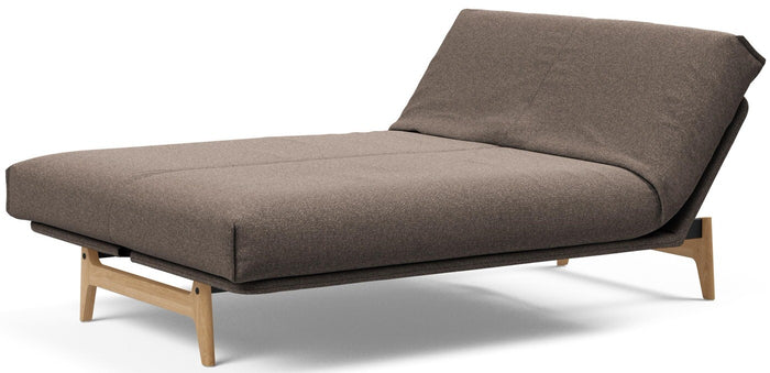 Innovation Aslak Taupe Bouclé Slaapbank 140 cm