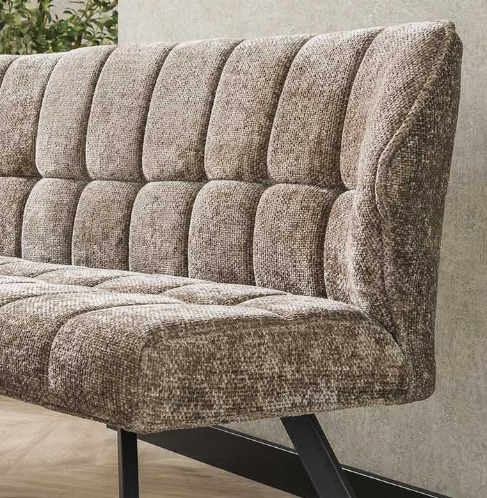 Davidi Design Raster Champagne Eetkamerbank 180 cm