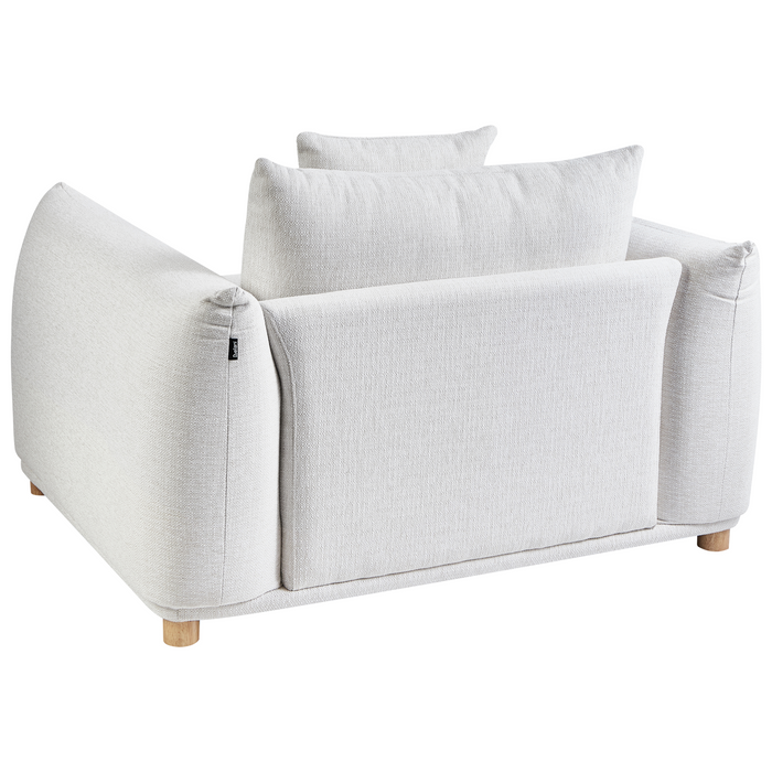 Beliani - LUVOS - Banken set - Gebroken wit - Polyester