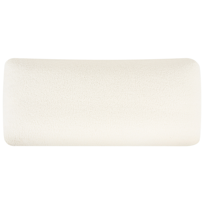 Beliani - ORSA - Slaapbank - Wit - Bouclé