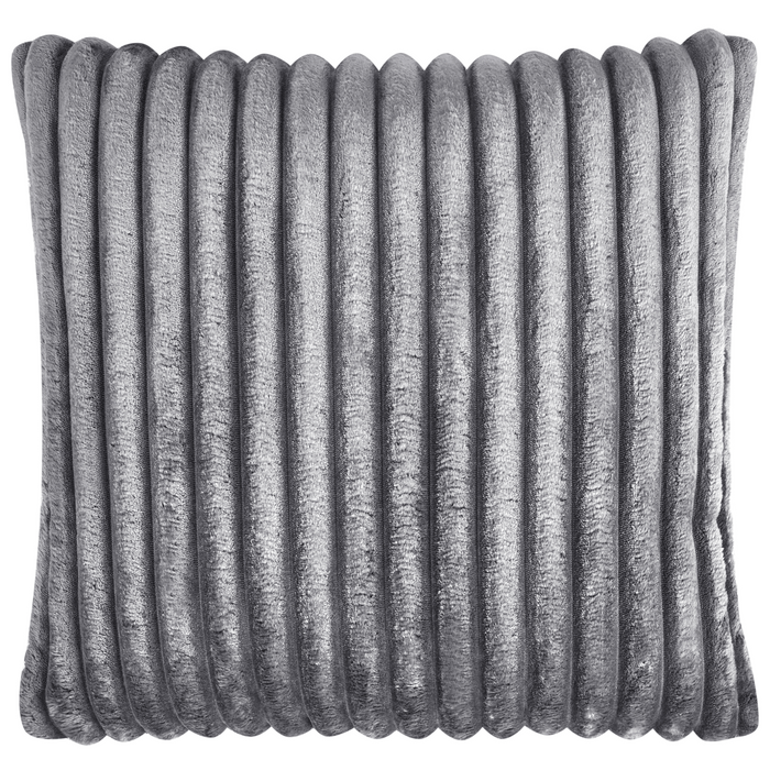 Beliani-LOFOTEN-Hoekbank 4-zits-Donkergrijs-Linkszijdig-Corduroy