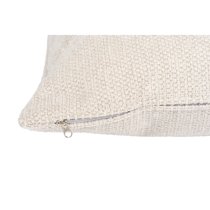 Sierkussen Andelst - Beige - Textiel - 45x45x0cm (BxHxD)