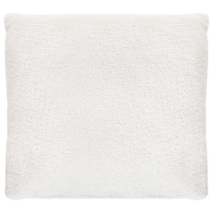 Beliani - VADSO - Hoekslaapbank - Gebroken wit - Linkszijdig - Bouclé