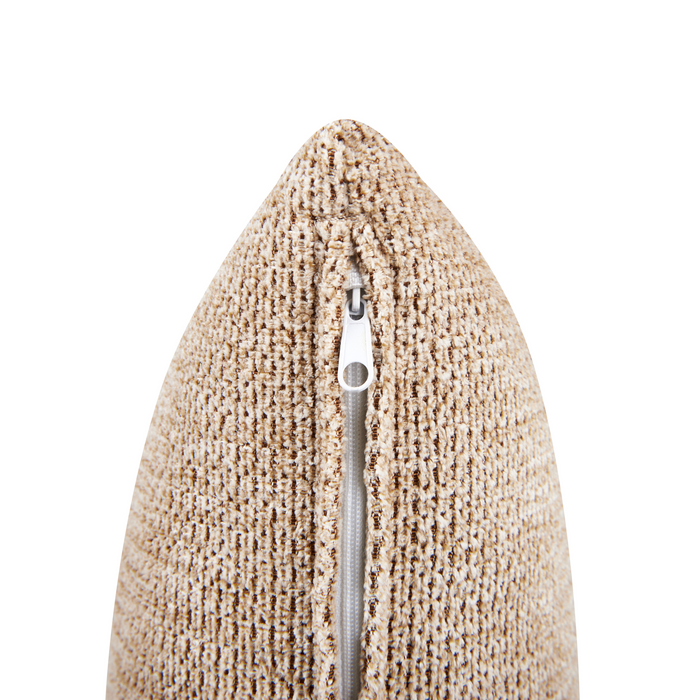 Beliani - HOLT - Hoekbank - Beige - Linkszijdig - Polyester