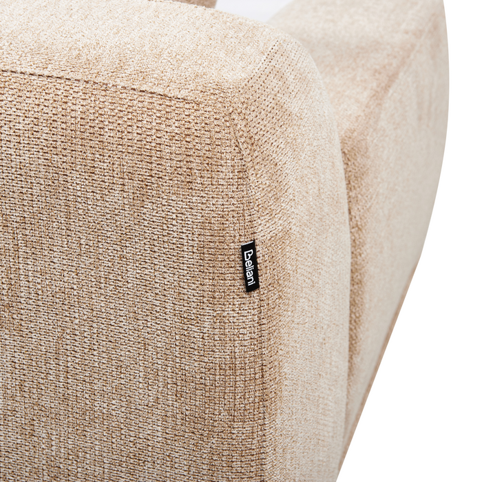 Beliani - HOLT - Hoekbank - Beige - Linkszijdig - Polyester