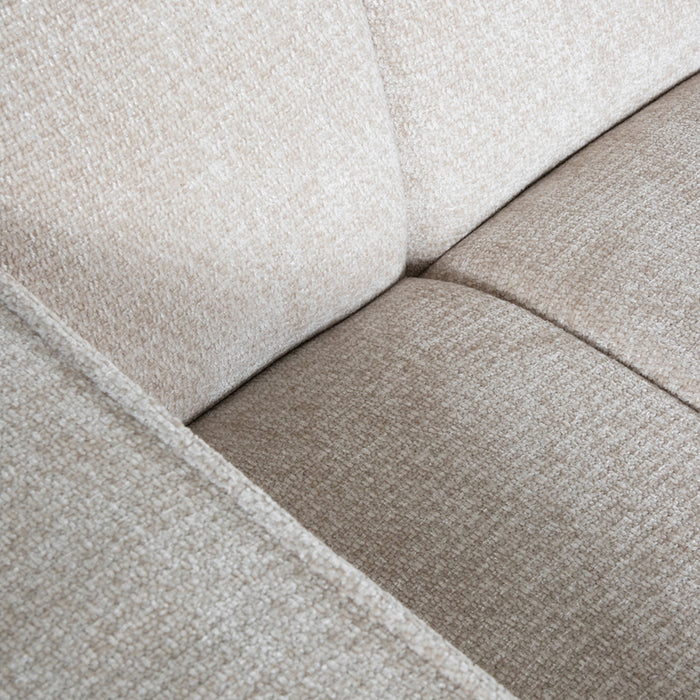 LABEL51 - Hoekbank Vitoro Rechts - Naturel Elite - Zwart Hout