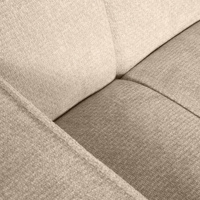 LABEL51 - Hoekbank Vitoro Links - Clay Elite - Zwart Hout