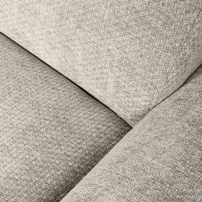 LABEL51 - Hoekbank Espen Links - Naturel Elite - Zwart Hout