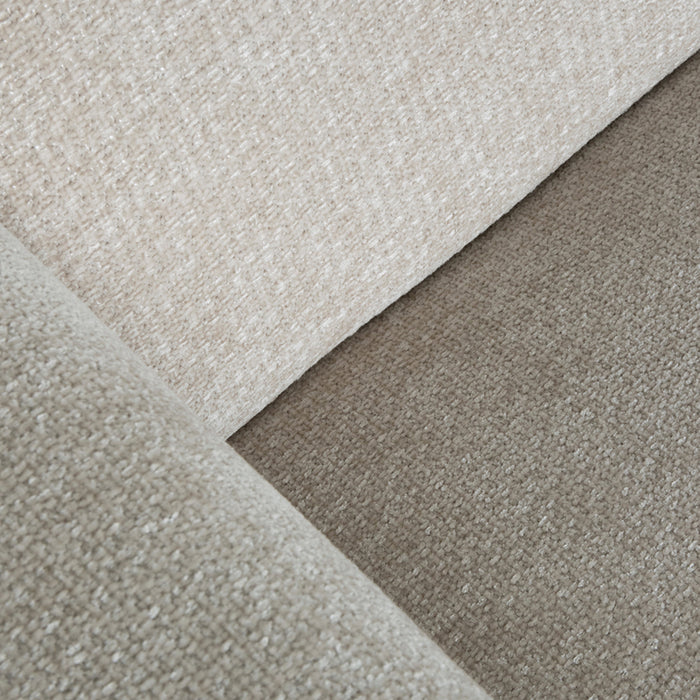 LABEL51 - Hoekbank Rodano Links - Naturel Elite - Zwart Metaal