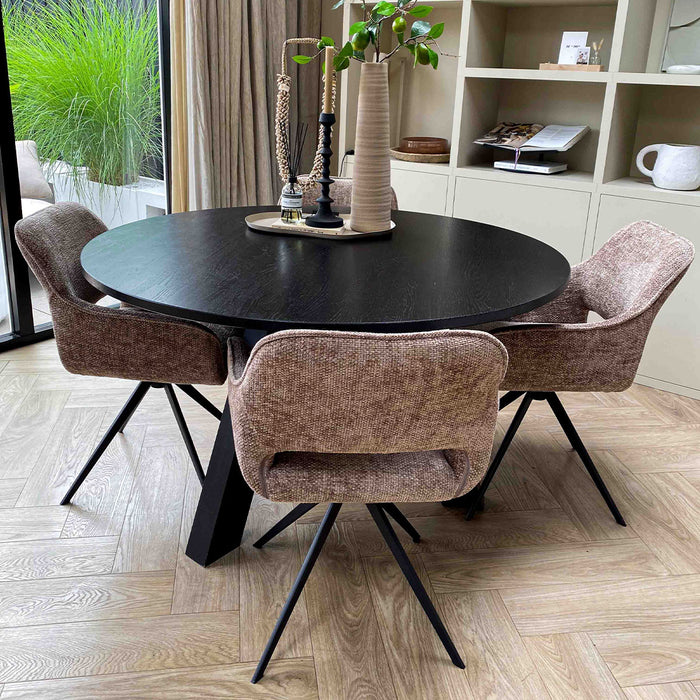 Kick draaistoel Nori - Donkergrijs