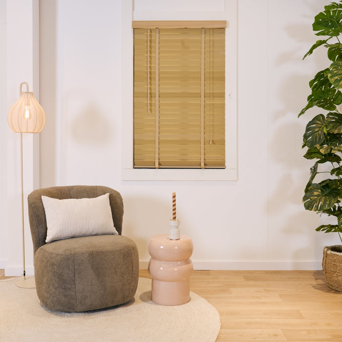 Jaloezie Hout - Hout - Naturel - Hout - 60x210x5cm (BxHxD)