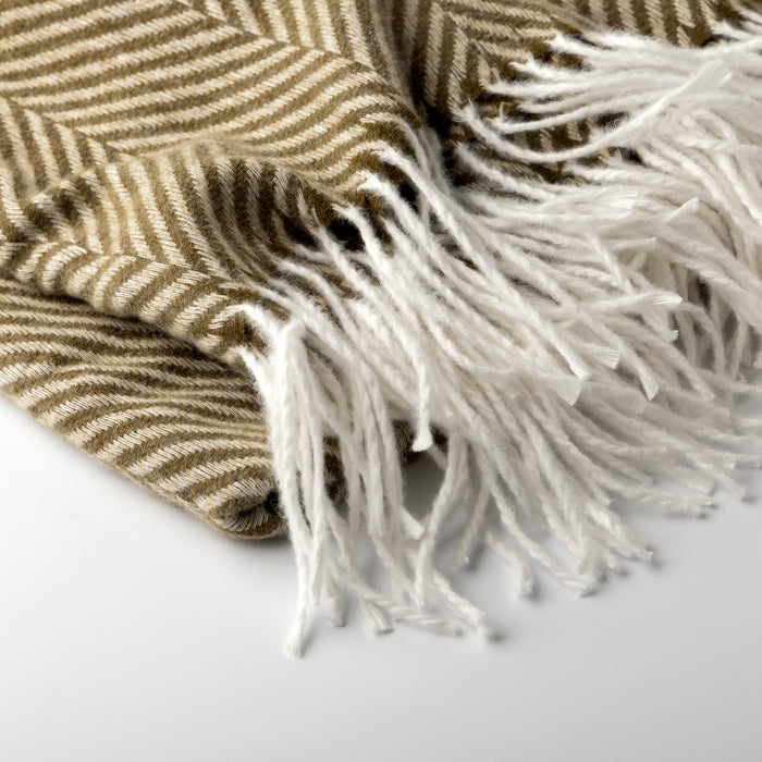 Dutch Decor plaid JOSEFIEN - 140x180 cm Military Olive