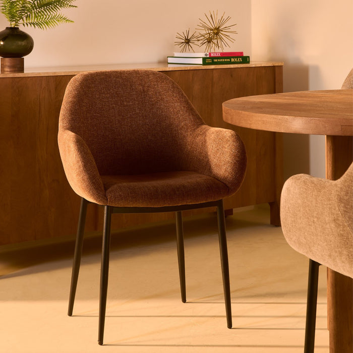 by fonQ Velino Eetkamerstoel - Bruin