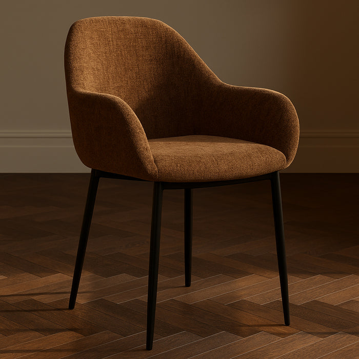 by fonQ Velino Eetkamerstoel - Bruin