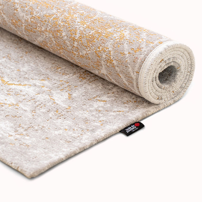 Louis de Poortere Jacob's Ladder Vloerkleed 280 x 390 cm - Central Yellow