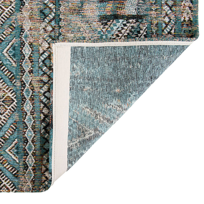 Louis de Poortere Kilim Vloerkleed 170 x 240 cm - Zemmuri Blue