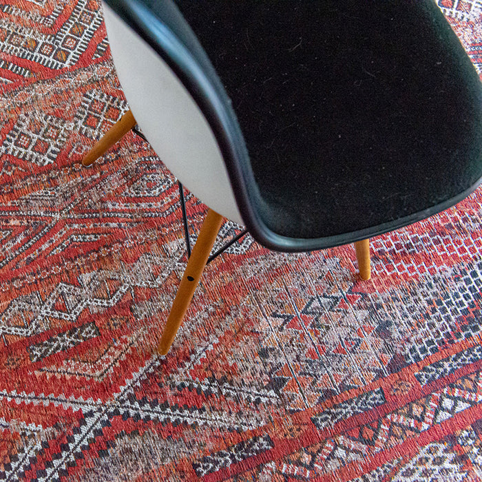 Louis de Poortere Kilim Vloerkleed 140 x 200 cm - Fez Red