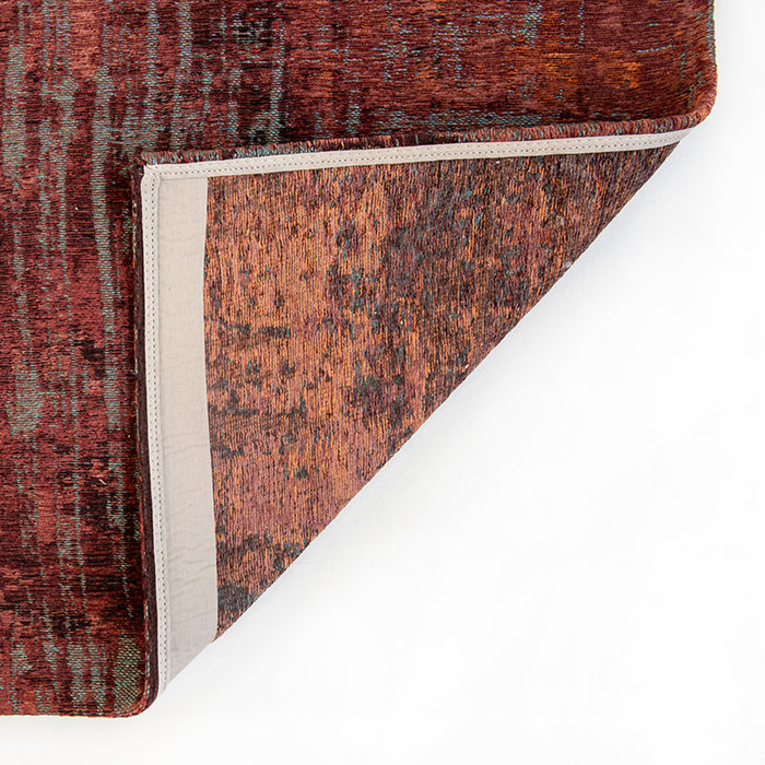 Louis de Poortere Streaks Vloerkleed 140 x 200 cm - Nassau Red