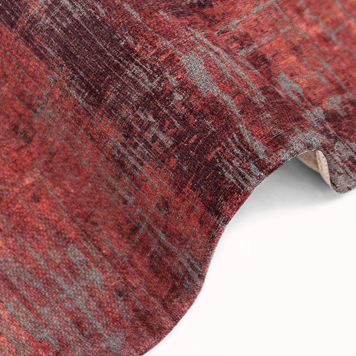 Louis de Poortere Streaks Vloerkleed 140 x 200 cm - Nassau Red