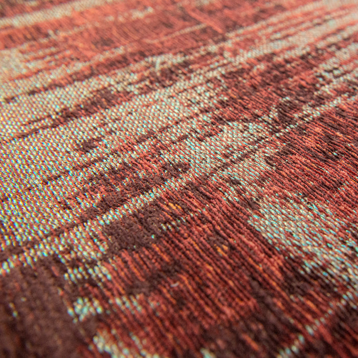 Louis de Poortere Streaks Vloerkleed Ø 240 cm - Nassau Red