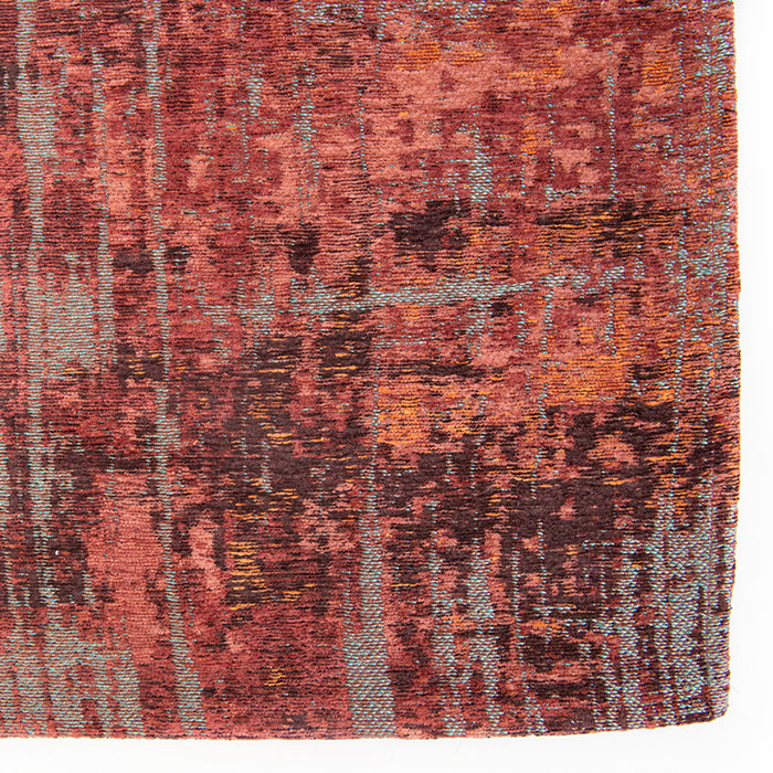 Louis de Poortere Streaks Vloerkleed 240 x 340 cm - Nassau Red