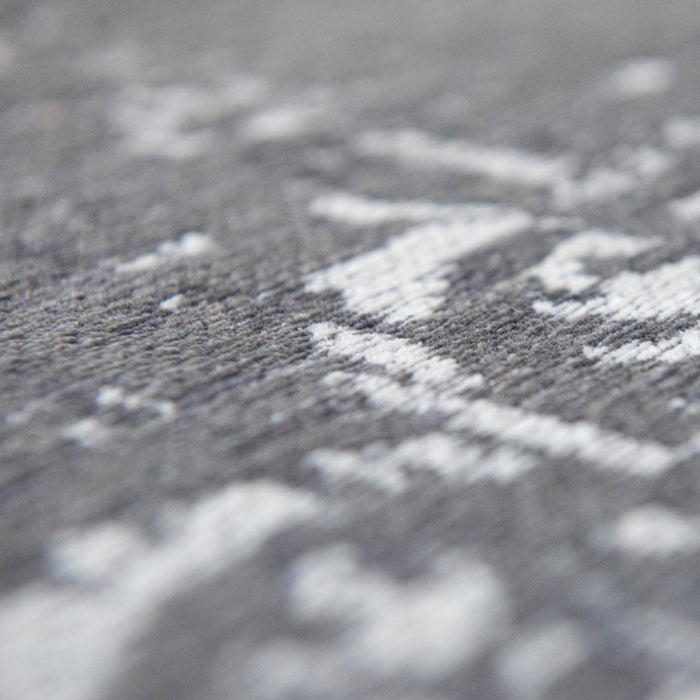 Louis de Poortere Medallion Fading World Vloerkleed 80 x 150 cm - Stone