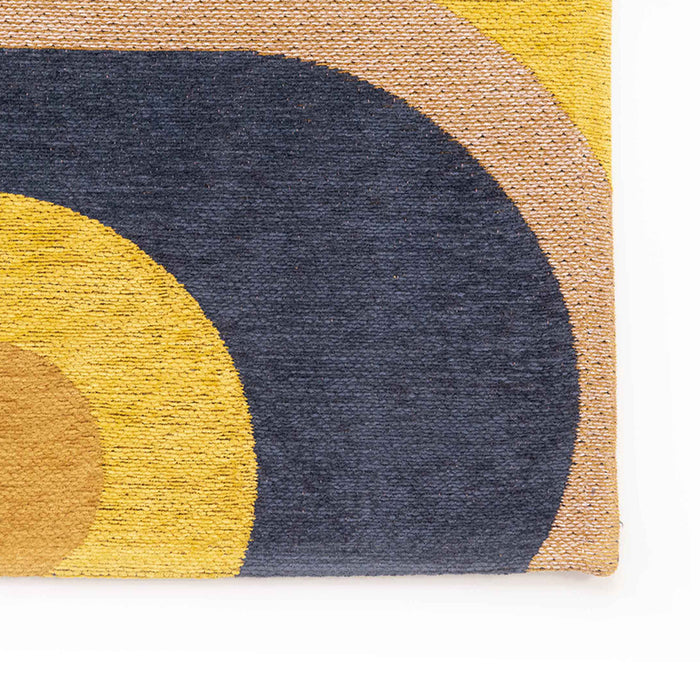 Louis de Poortere Yellow Meyer Runner Vloerkleed 80 x 250 cm - Nuance