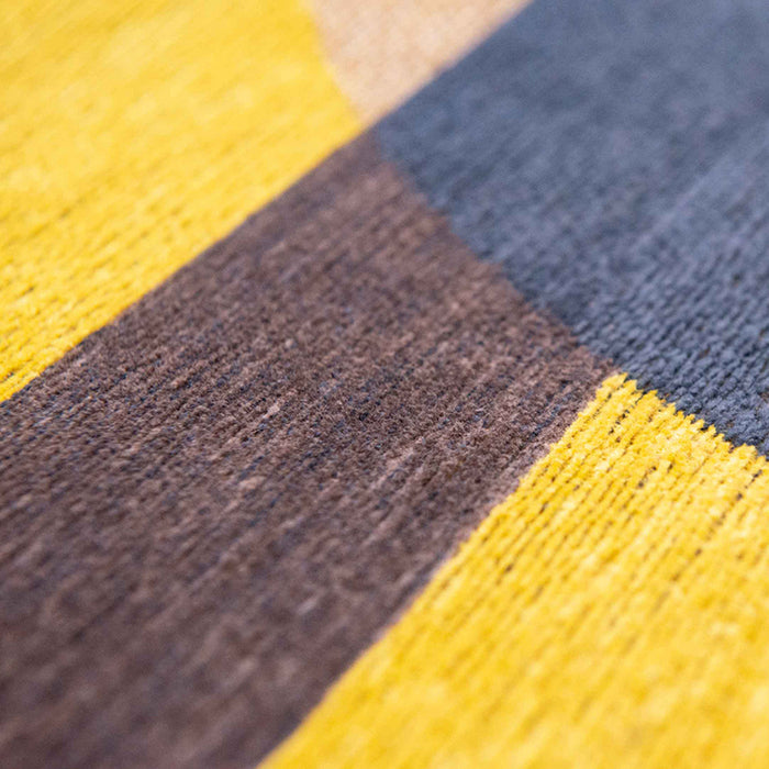 Louis de Poortere Yellow Meyer Runner Vloerkleed 80 x 250 cm - Nuance