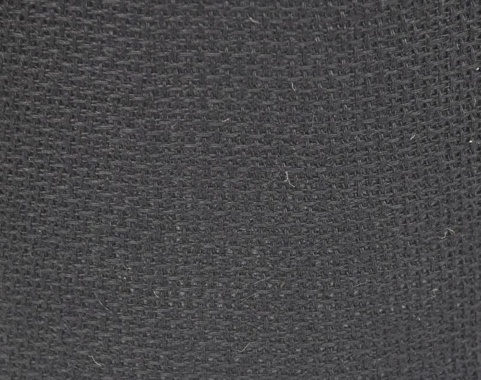 HSM Collection-Ronde Lampenkap-ø42x28-Zwart-Jute