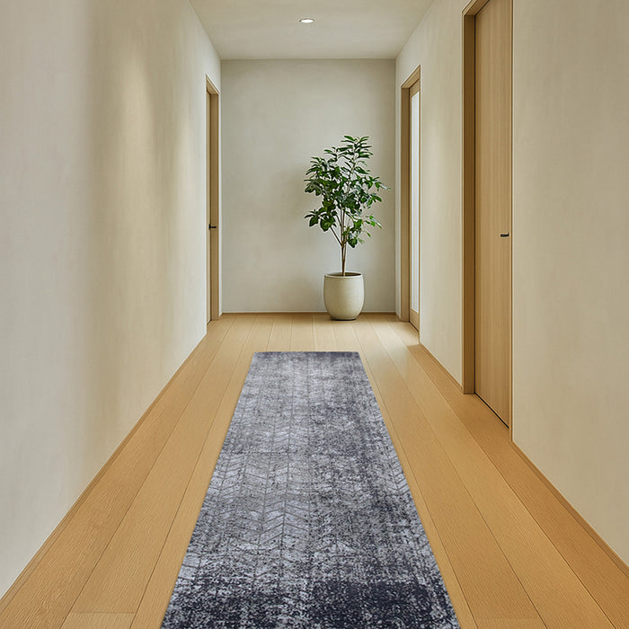 Louis de Poortere Jacob's Ladder Vloerkleed 80 x 250 cm - Harlem Contrast