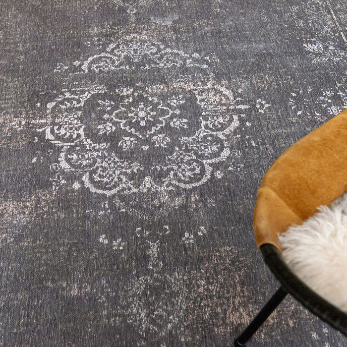 Louis de Poortere Medallion Fading World Vloerkleed 170 x 240 cm - Stone