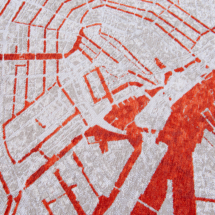 Louis de Poortere Cities Vloerkleed 240 x 340 cm - Orange Cut