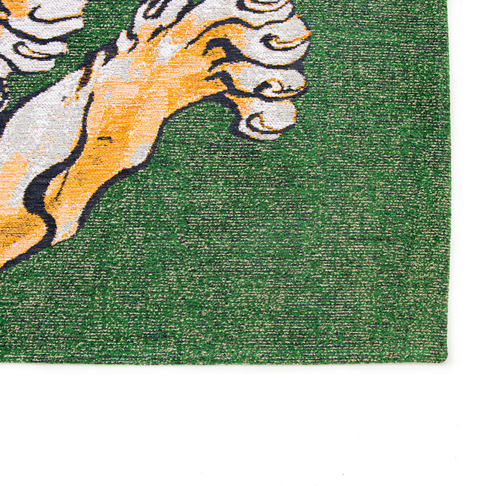 Louis de Poortere Pop Vloerkleed 170 x 240 cm - Green On Fire