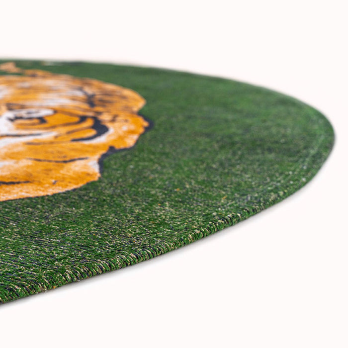 Louis de Poortere Pop Vloerkleed Ø 240 cm - Green On Fire