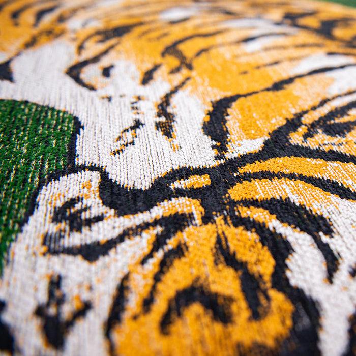 Louis de Poortere Pop Vloerkleed Ø 240 cm - Green On Fire