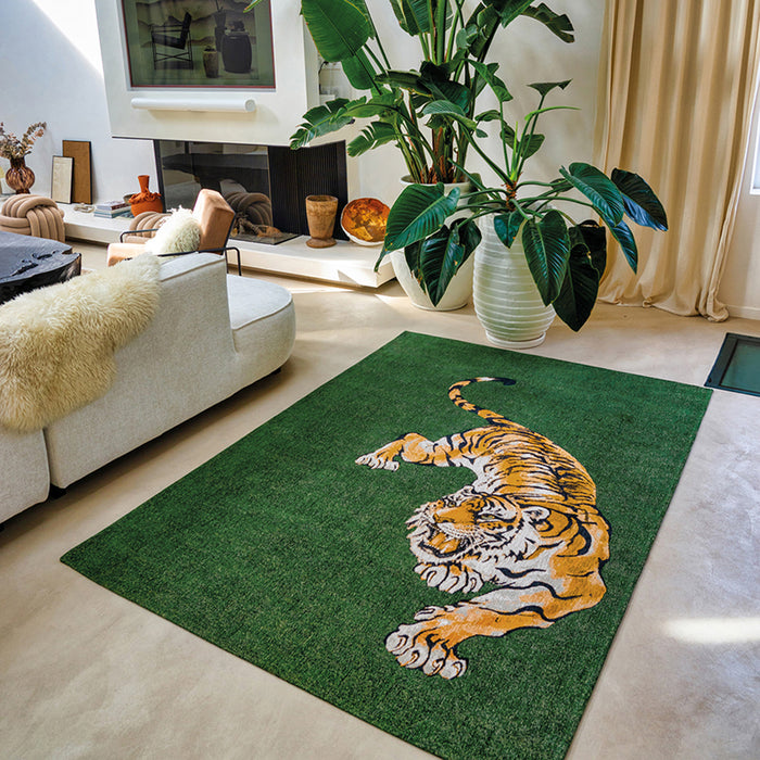 Louis de Poortere Pop Vloerkleed 280 x 390 cm - Green On Fire