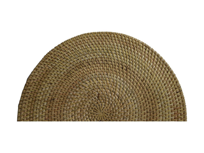 Ronde placemat set - 40x40x2 - Rotan - Naturel - set van 4