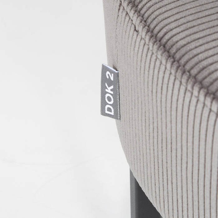 DOK 2 - Poef Evan Extra Large - Grijs