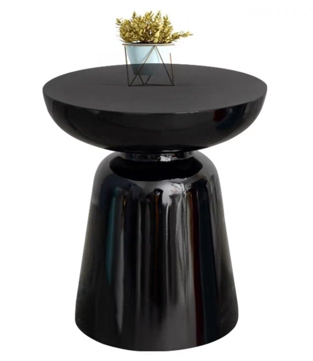 Fine Asianliving Keramische Kruk Zwart Handgemaakt -